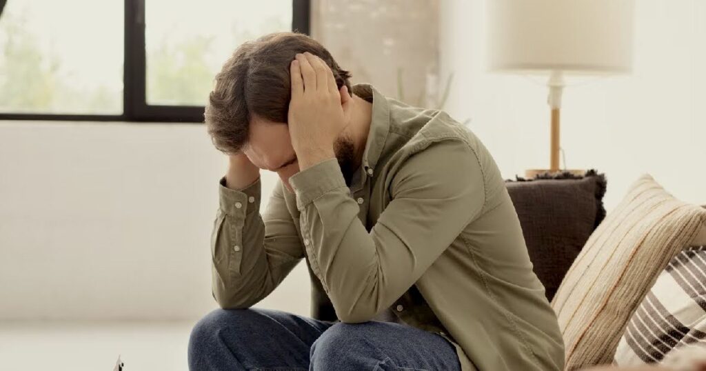 Man with chronic fatigue syndrome, in need of infrared sauna sessions